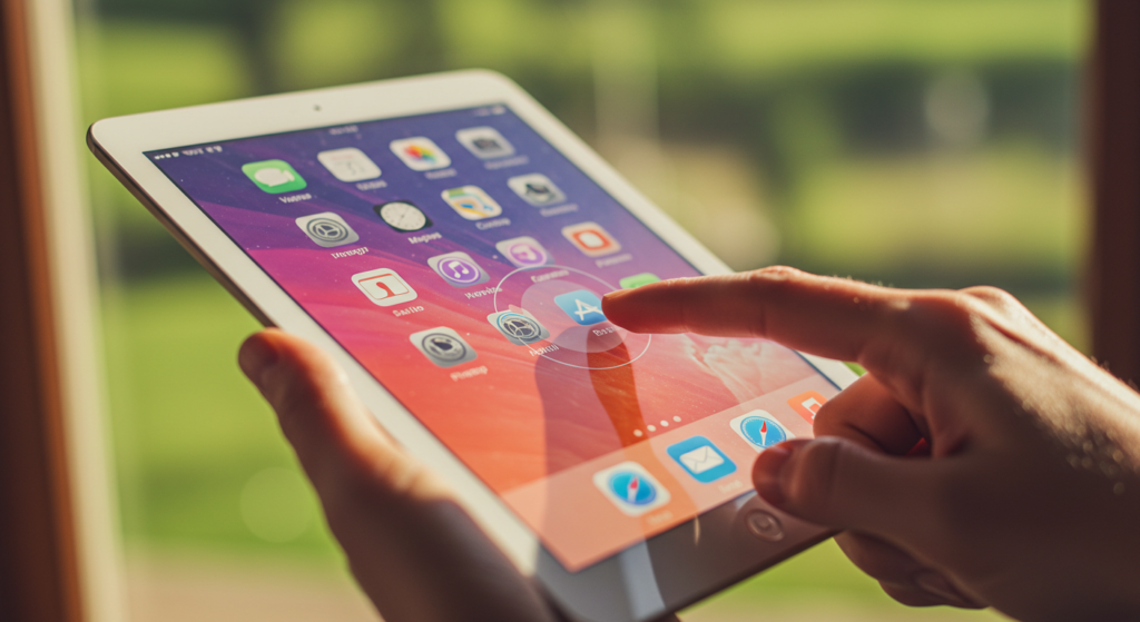 Clear Cache On iPads