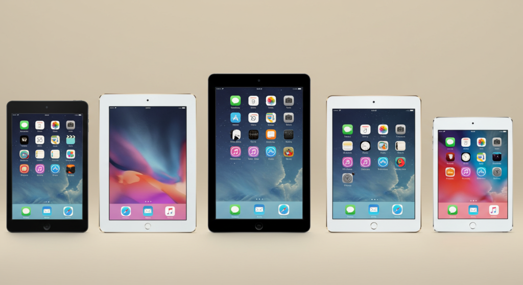 generations of iPads