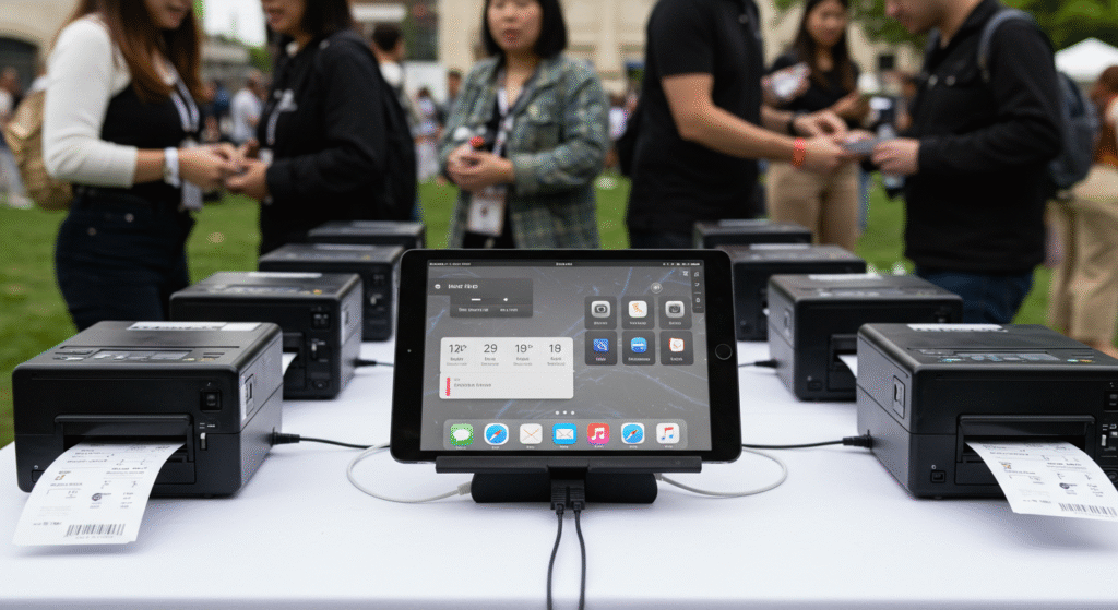 Connect iPad to printers